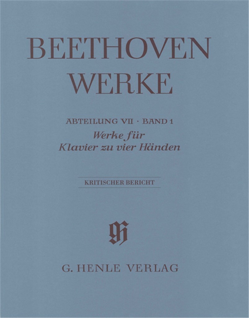 Werke für Klavier zu vier Händen